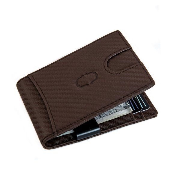 Charles Delon Brown Bifold Wallet - Picture 1 of 3